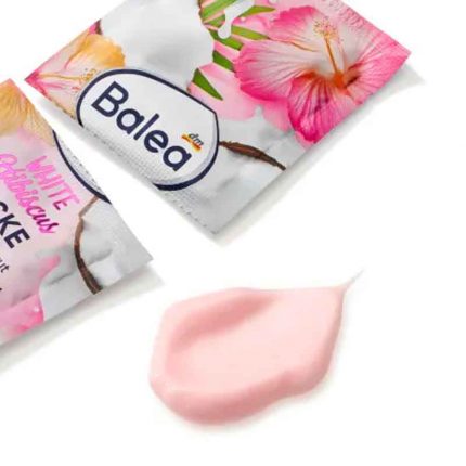 ماسك الوجه مع زهرة الكركديه ومستخلص جوز الهند Gesichtsmaske White Hibiskus