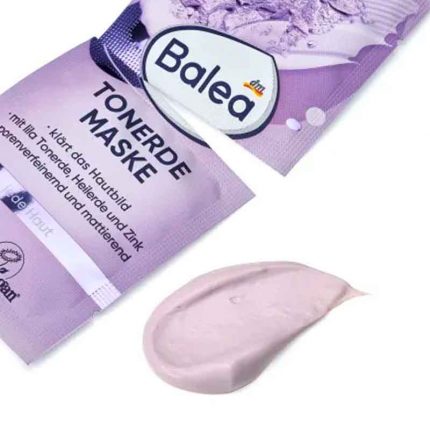 ماسك الوجه بالطين الأرجواني والطين العلاجي والزنك Gesichtsmaske Tonerde