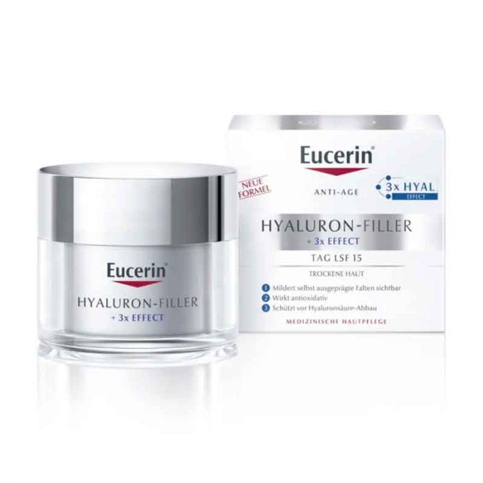 Hyaluron-Filler + 3x Effect Tag LSF 15 trockene Haut