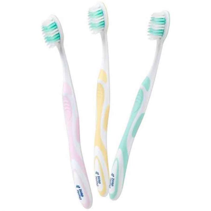 فرشاة أسنان حساسة فائقة النعومة 2 قطعة Dontodent