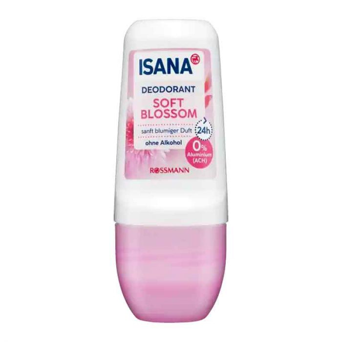 مزيل العرق رول أون سوفت بلوسوم ISANA