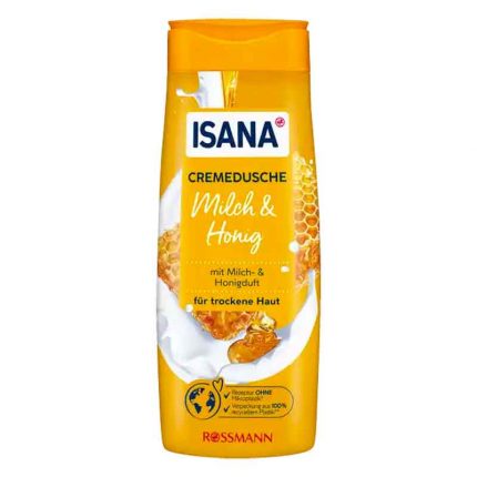 كريم الاستحمام بالحليب والعسل ISANA