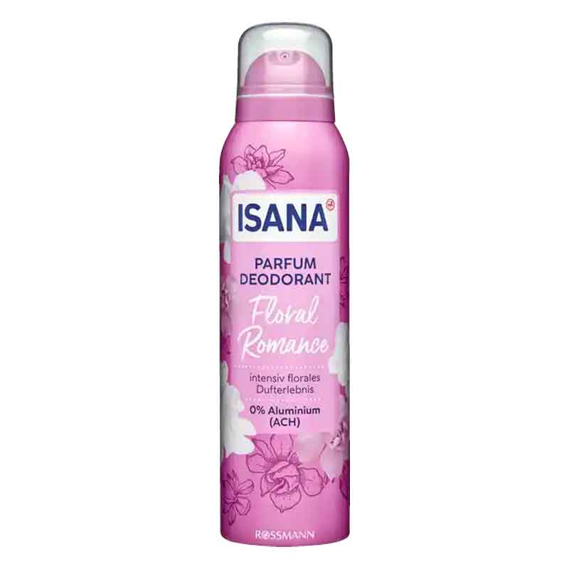 عطر بخاخ مزيل العرق فلورال رومانس ISANA