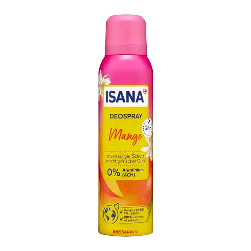 مزيل العرق رذاذ المانجو ISANA