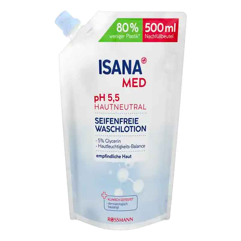كريم الاستحمام للوجه والجسم ISANA