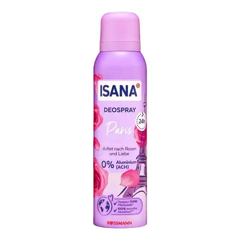 مزيل العرق رذاذ باريس ISANA