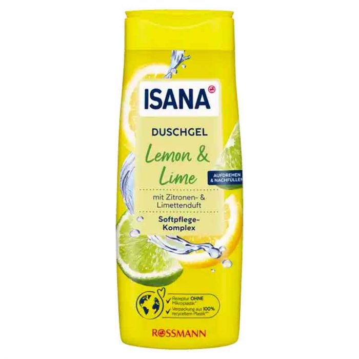 جل الاستحمام بالليمون والليمون ISANA