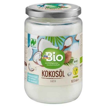 زيت جوز الهند بكر 620 مل dmBio Kokosöl, nativ