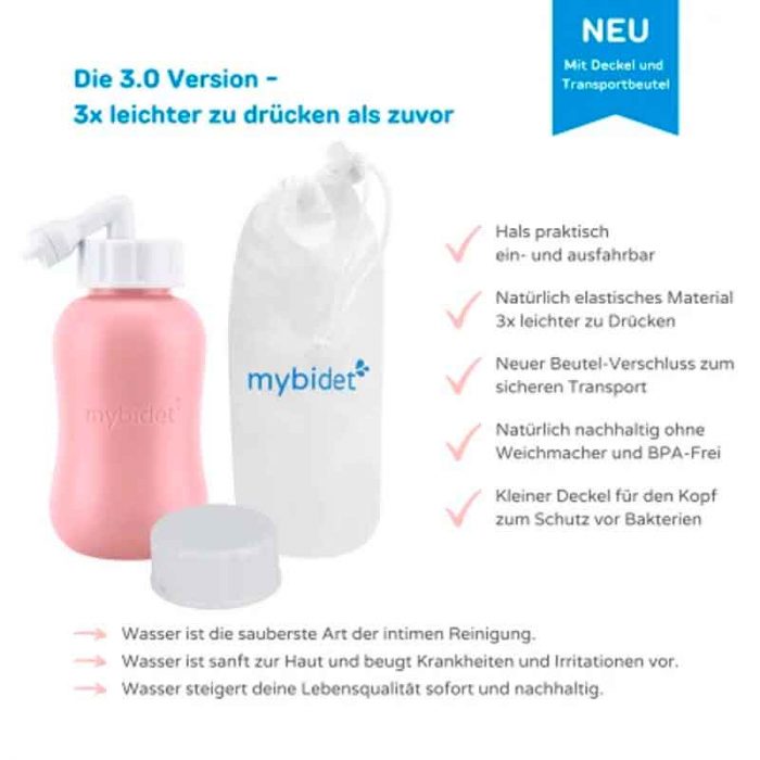 منظف للمهبل روزي، جد عملي وسهل الاستعمال Vaginal (mybidet)