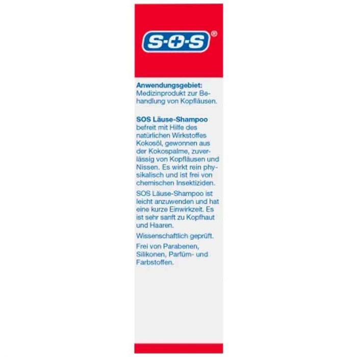 شامبو ضذ القمل، 100 مل Läuse Shampoo SOS