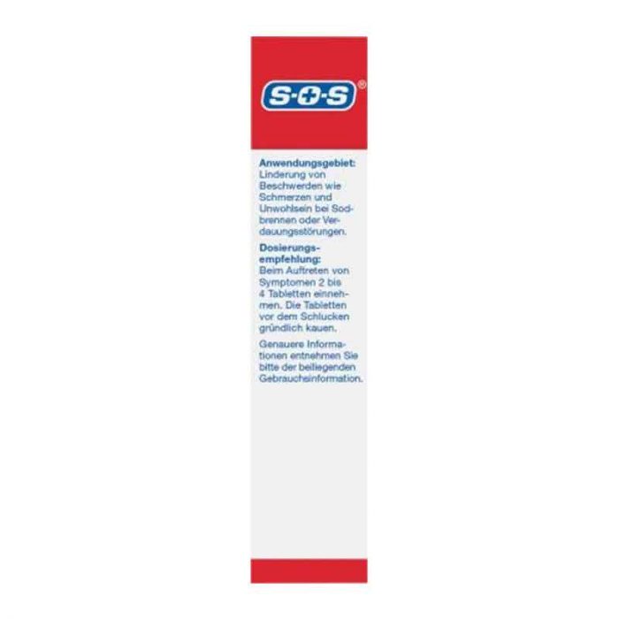 أقراص مزدوجة قابلة للمضغ، مانعة لحرقة المعدة، 20 قطعة Sodbrennen Blocker DUAL Kautabletten