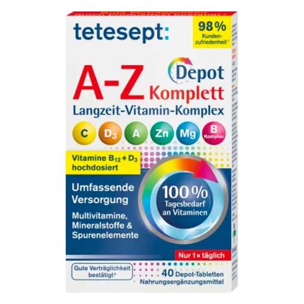 متعدد الفيتامينات  A-Z Tabletten Tetesept