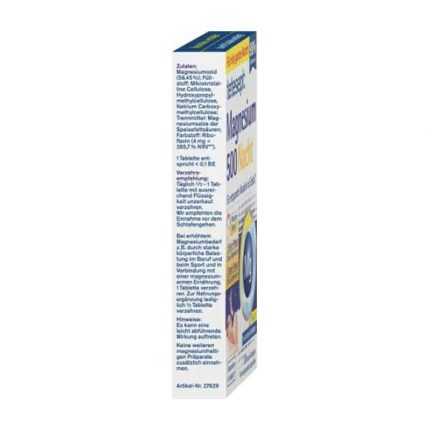 أقراص ماغنسيوم ليلية 30 قطعة Magnesium Tabletten Nacht Tetesept